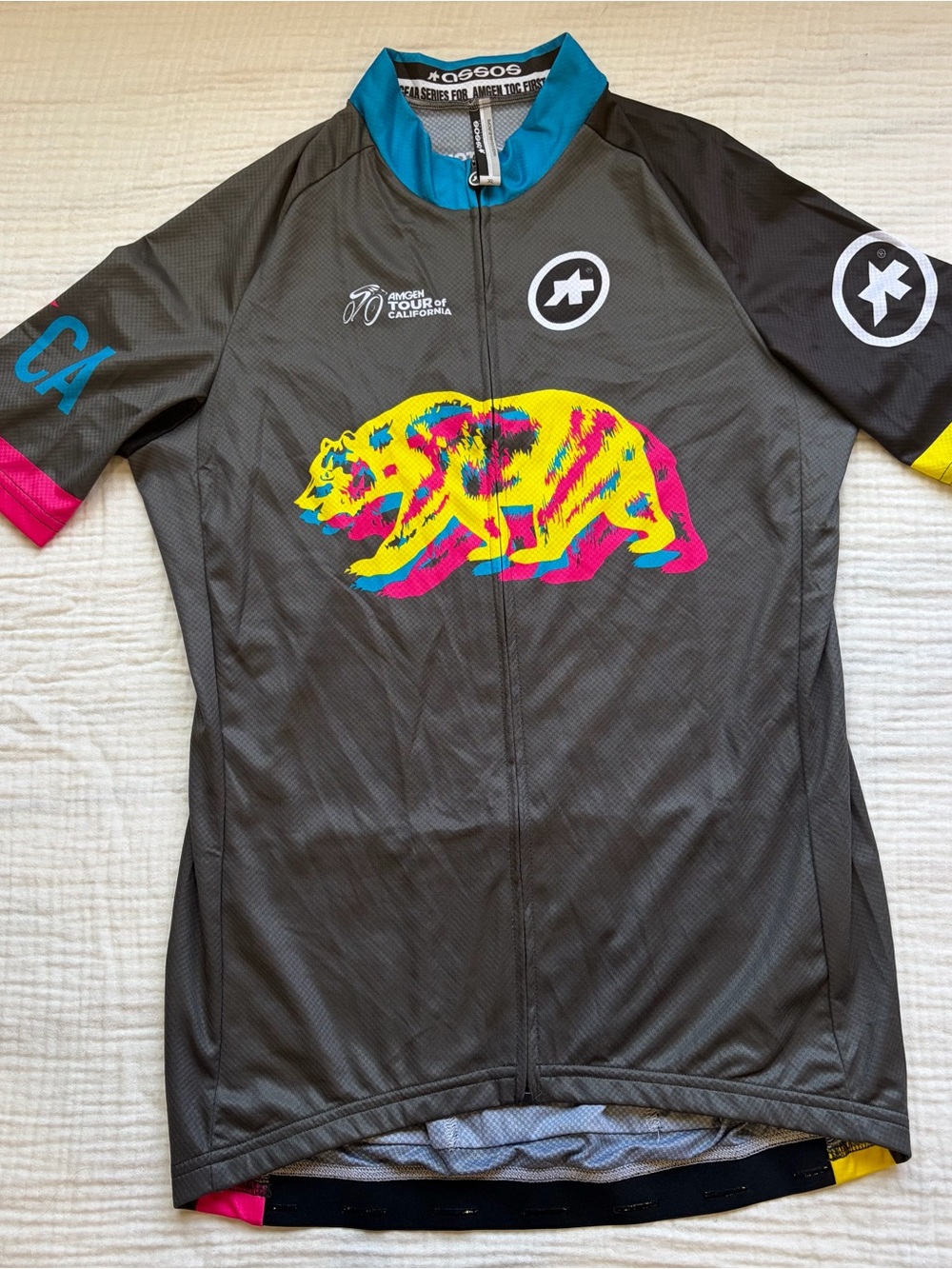 NEW ASSOS XL Cycling Jersey - Amgen Tour of California